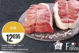Géant Casino Viande bovine rôti ** offre