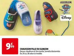 CHAUSSON FILLE OU GARÇON