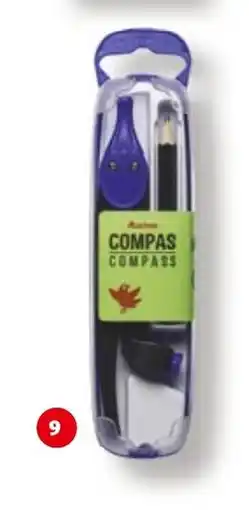 Auchan COMPAS PLASTIQUE AUCHAN offre