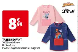 Auchan TABLIER ENFANT offre