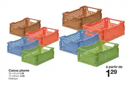 Caisse pliante