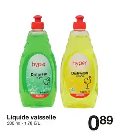 Liquide vaisselle
