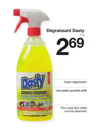 Zeeman Dégraissant Dasty offre