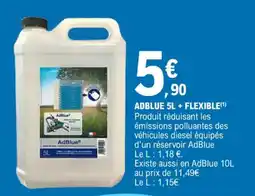E.Leclerc ADBLUE 5L + FLEXIBLE offre
