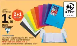 E.Leclerc CAHIER "KOVERBOOK" offre