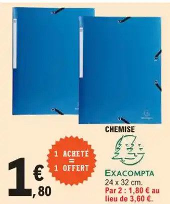 E.Leclerc CHEMISE offre