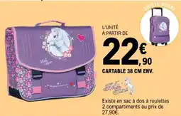 E.Leclerc CARTABLE 38 CM ENV. offre
