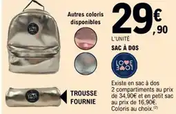 E.Leclerc SAC À DOS offre