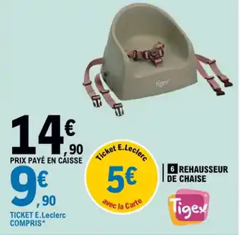 E.Leclerc REHAUSSEUR DE CHAISE offre