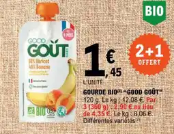E.Leclerc GOURDE BIO "GOOD GOÛT” offre