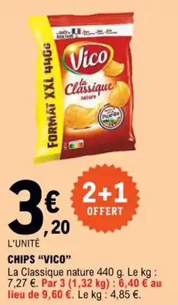 E.Leclerc CHIPS "VICO" offre