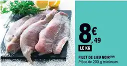 E.Leclerc FILET DE LIEU NOIR offre