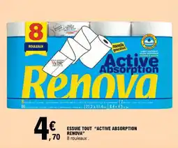 E.Leclerc ESSUIE TOUT "ACTIVE ABSORPTION RENOVA❞ offre