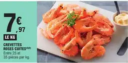 E.Leclerc CREVETTES ROSES CUITES (4)(8) offre