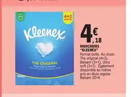 E.Leclerc MOUCHOIRS "KLEENEX" offre