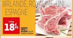 Auchan AGNEAU CÔTE OU CÔTE offre