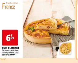 Auchan QUICHE LORRAINE offre