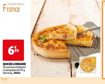Auchan QUICHE LORRAINE offre