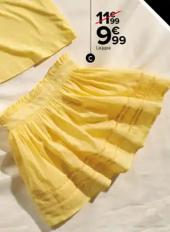 Carrefour Jupe fille offre
