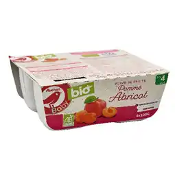 Auchan Purée De Fruits Auchan Baby Bio offre