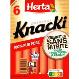 Auchan Knacki Original Herta offre