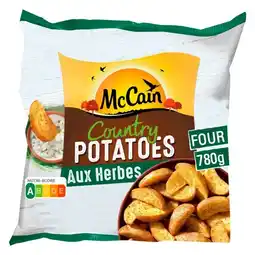 Auchan Country Potatoes Aux Herbes Surgelées Mc Cain offre