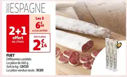Auchan Supermarché FUET offre