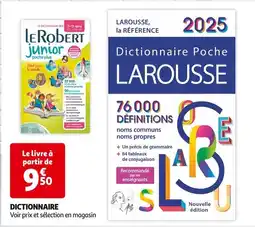 LAROUSSE / LE ROBERT DICTIONNAIRE