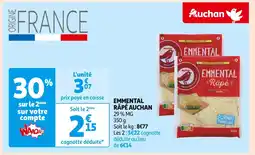 Auchan Supermarché AUCHAN EMMENTAL RÂPÉ offre