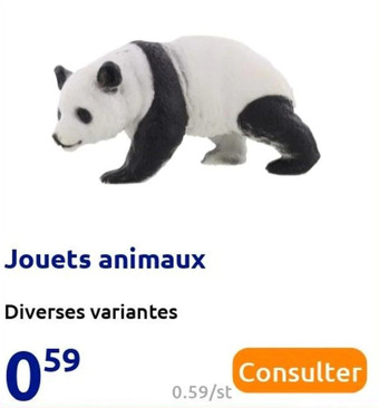Action Jouets animaux offre