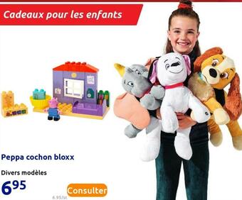 Action Peppa cochon bloxx offre