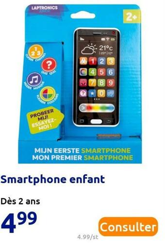 Action Smartphone enfant offre