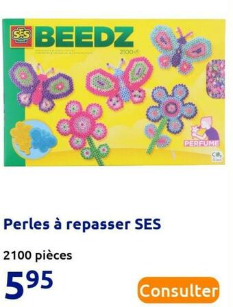 Action Perles à repasser ses offre