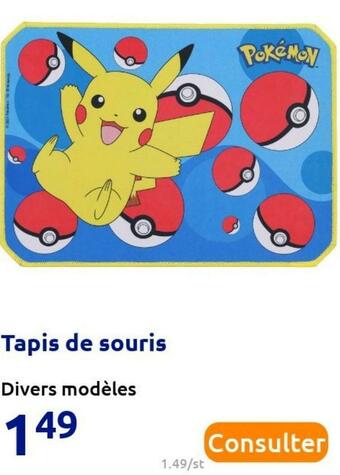Action Tapis de souris offre