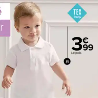 Carrefour Polo garcon offre