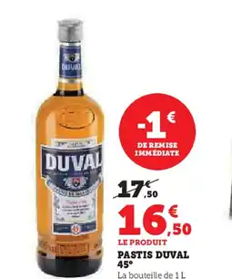 Hyper U PASTIS DUVAL offre