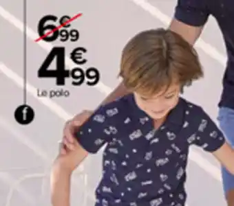 Carrefour Polo garcon offre