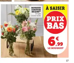 Hyper U BOUQUET COMPOSÉ HELENE(D) offre