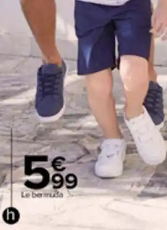 Carrefour Bermuda garcon offre
