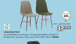 JYSK CHAISE BISTRUP offre