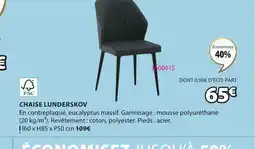 JYSK CHAISE LUNDERSKOV offre