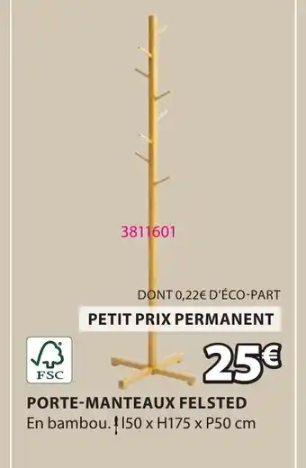 JYSK PORTE-MANTEAUX FELSTED offre