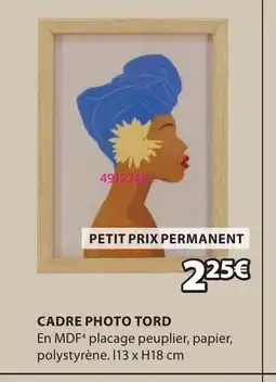 JYSK CADRE PHOTO TORD offre