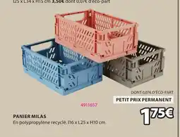 JYSK PANIER MILAS offre