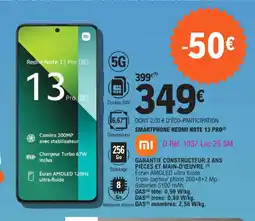 E.Leclerc Smartphone redmi note 13 pro offre