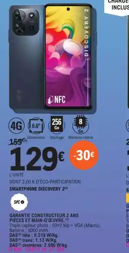 E.Leclerc SMARTPHONE DISCOVERY 2(2) offre