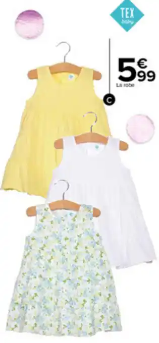 Carrefour Robe à volants offre