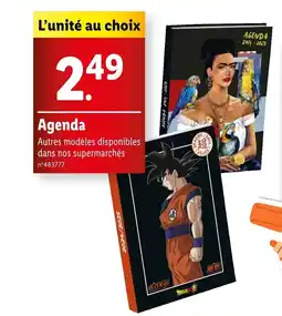 Lidl Agenda offre