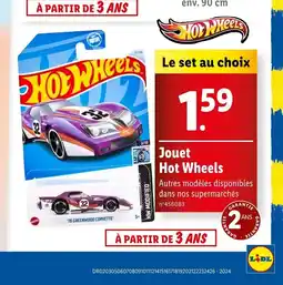 Lidl Jouet Hot Wheels offre