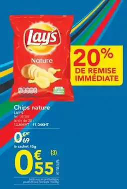 METRO Lay's - chips nature offre